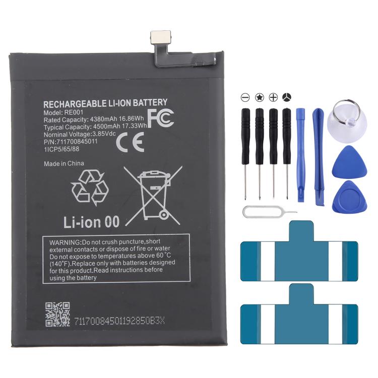 Sostituzione della batteria, For T-Mobile REVVL 6 5G RE001 4380mAh Sostituzione della batteria, For T-Mobile REVVL 6 5G RE001 4380mAh